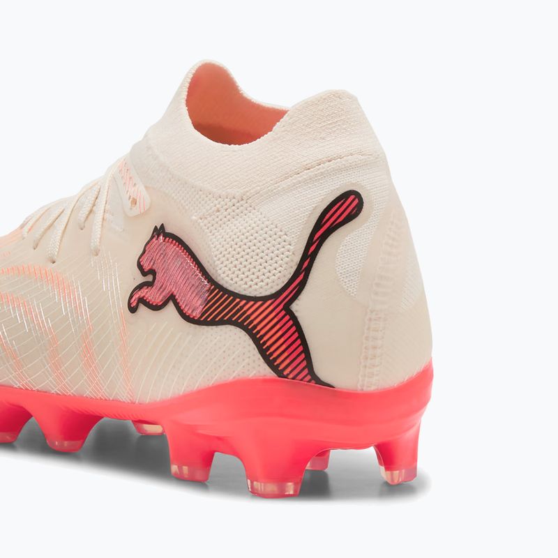 Kinder-Fußballschuhe PUMA Future 9 Pro FG/AG Jr sugared almond/puma white/ultra red/puma black 6