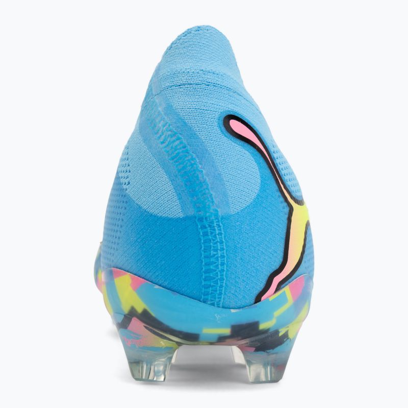Fußballschuhe PUMA Future 9 Ultimate Advanced Level FG puma white/blue glimmer/pink glimmer/yellow alert 6