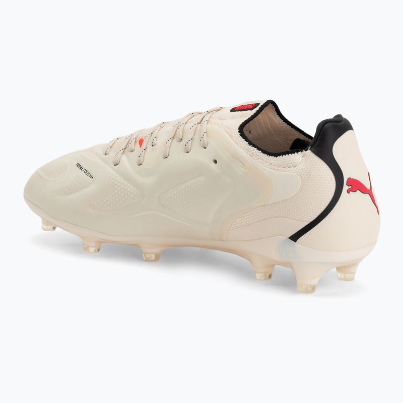 Fußballschuhe PUMA King 20 Ultimate FG/AG sugared almond/puma black/ultra red 3