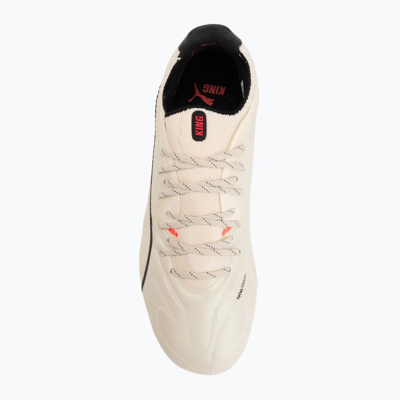 Fußballschuhe PUMA King 20 Ultimate FG/AG sugared almond/puma black/ultra red 5