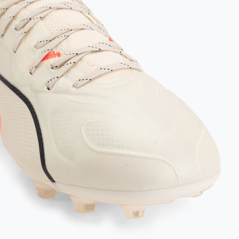 Fußballschuhe PUMA King 20 Ultimate FG/AG sugared almond/puma black/ultra red 7