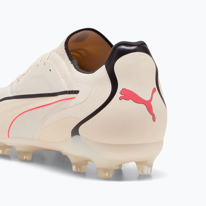 Fußballschuhe PUMA King 20 Pro FG/AG sugared almond/puma black/ultra red 6