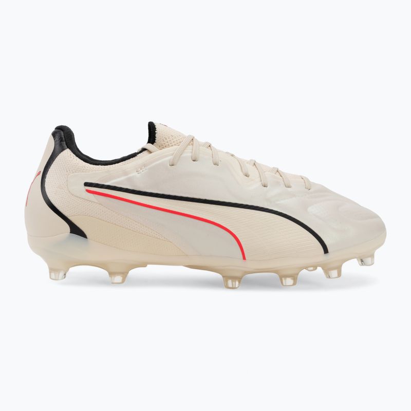 Fußballschuhe PUMA King 20 Pro FG/AG sugared almond/puma black/ultra red 2