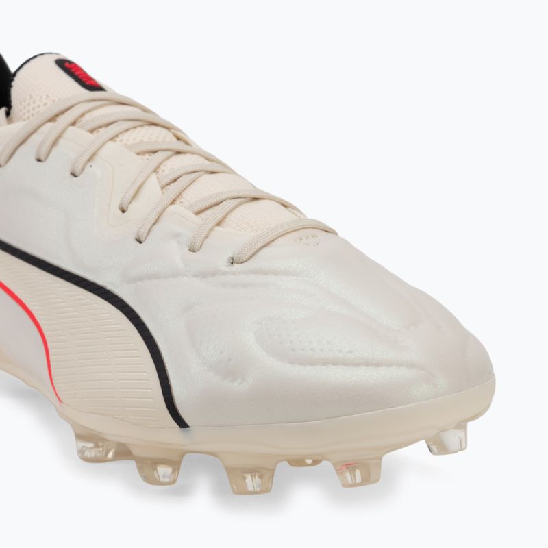 Fußballschuhe PUMA King 20 Pro FG/AG sugared almond/puma black/ultra red 7