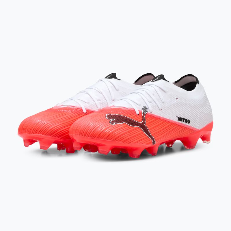 Fußballschuhe PUMA Ultra Nitro 7 Match FG/AG ultra red/puma black/puma white 3