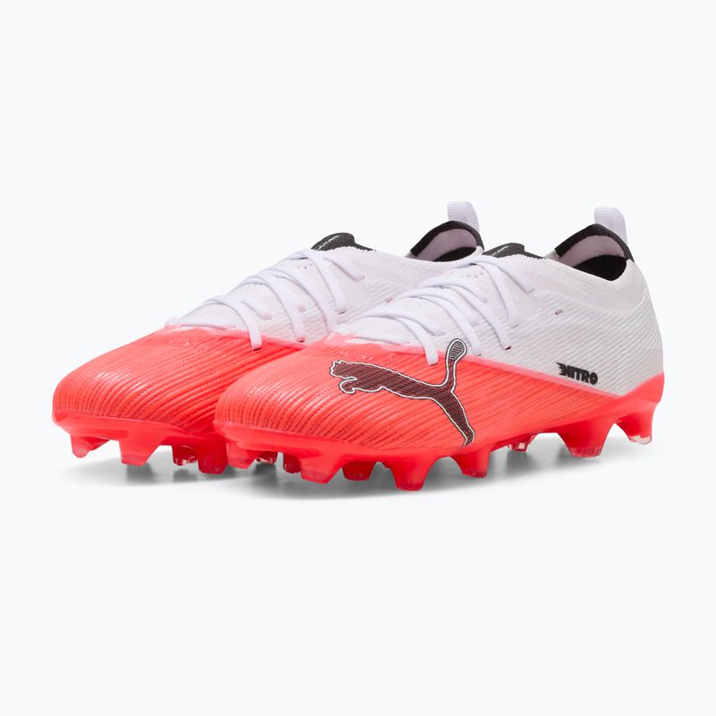 Kinder-Fußballschuhe Puma Ultra Nitro 7 Ultimate FG/AG Jr ultra red/puma black/puma white 3