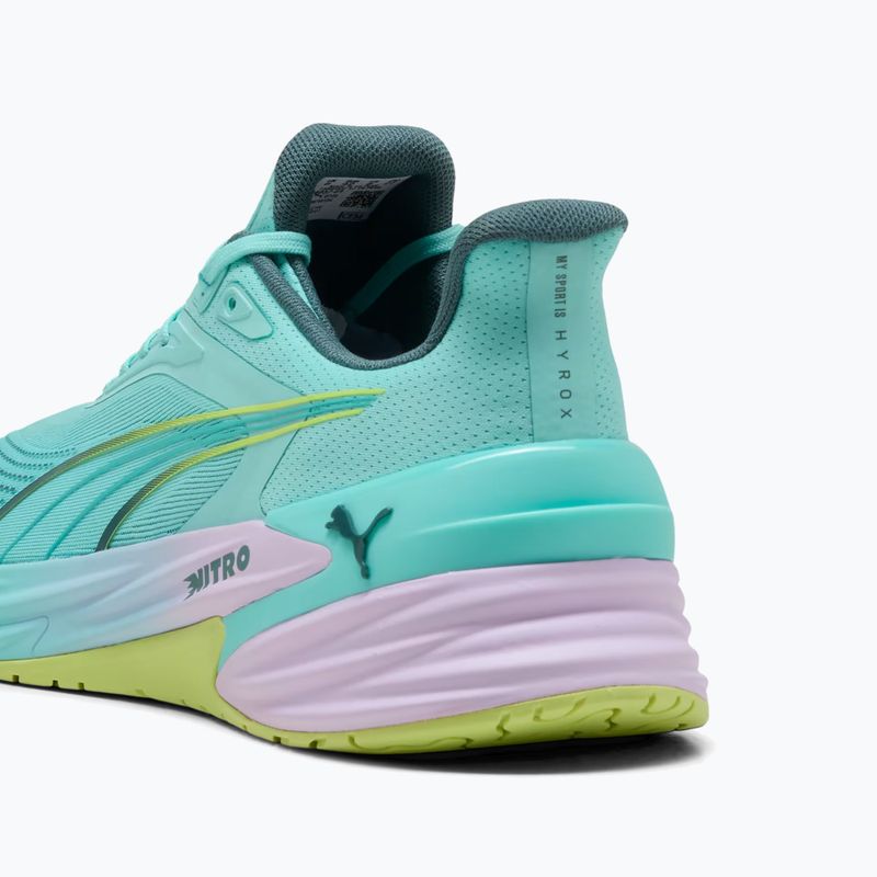 Trainingsschuhe PUMA Activate Nitro TR Hyrox intense mint/light lavender/sunny lime/herb garden 6