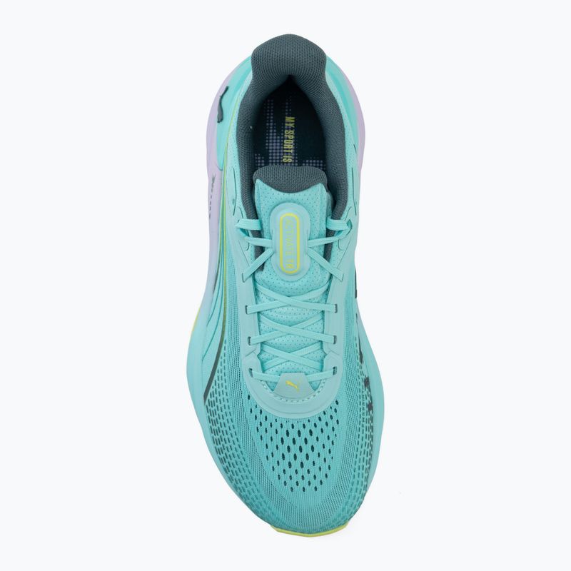 Trainingsschuhe PUMA Activate Nitro TR Hyrox intense mint/light lavender/sunny lime/herb garden 5