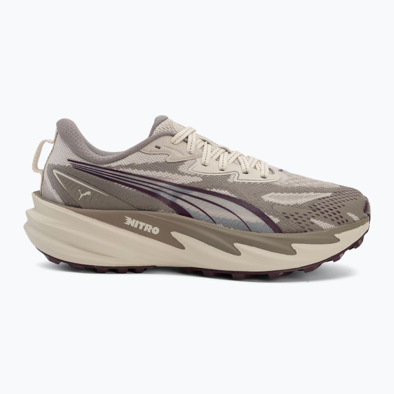 Laufschuhe für Damen Puma Velocity NITRO Trail silver fog/ruby 2