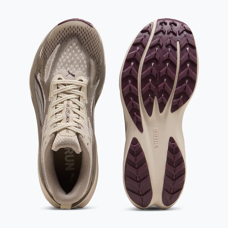 Laufschuhe für Damen Puma Velocity NITRO Trail silver fog/ruby 4