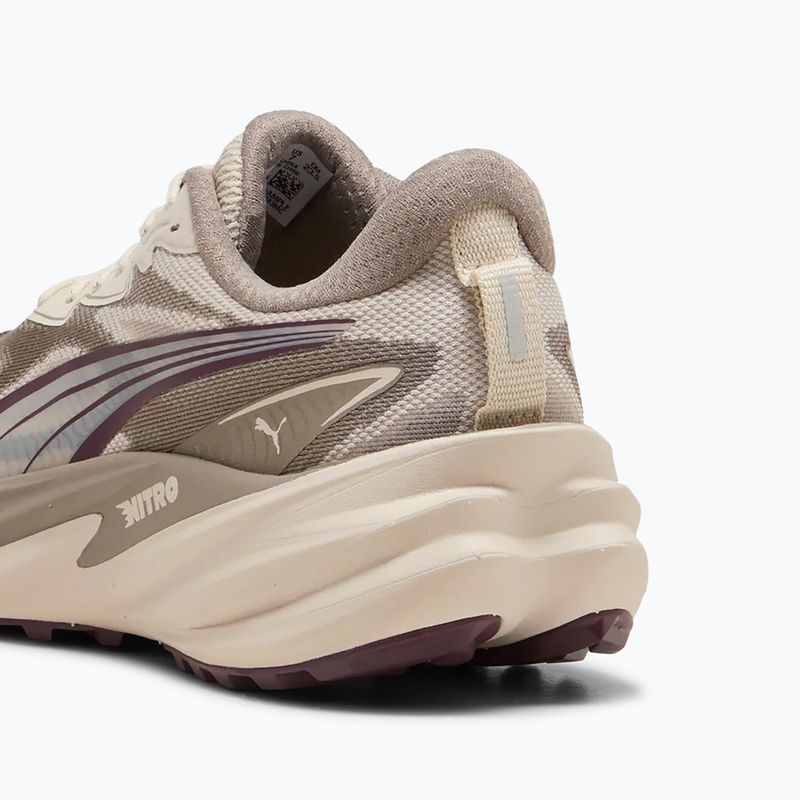 Laufschuhe für Damen Puma Velocity NITRO Trail silver fog/ruby 5