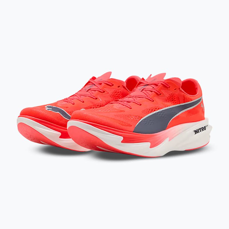 Herren-Laufschuhe PUMA Deviate Nitro Elite 4 ultra red/inky depths 3