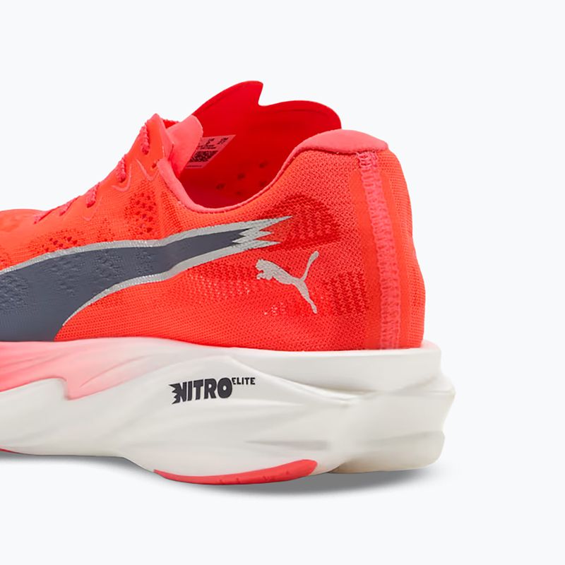 Herren-Laufschuhe PUMA Deviate Nitro Elite 4 ultra red/inky depths 5