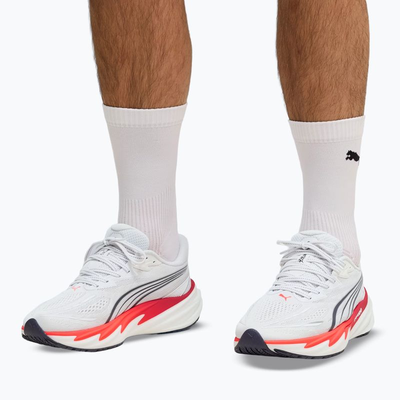 Herren-Laufschuhe Puma Velocity Nitro 5 puma white/ultra red 7