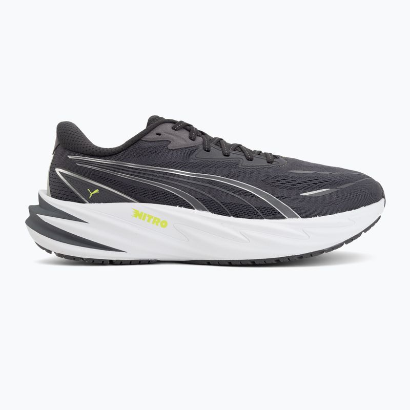 Herren-Laufschuhe Puma Velocity Nitro 5 moody gray/sunny lime 2