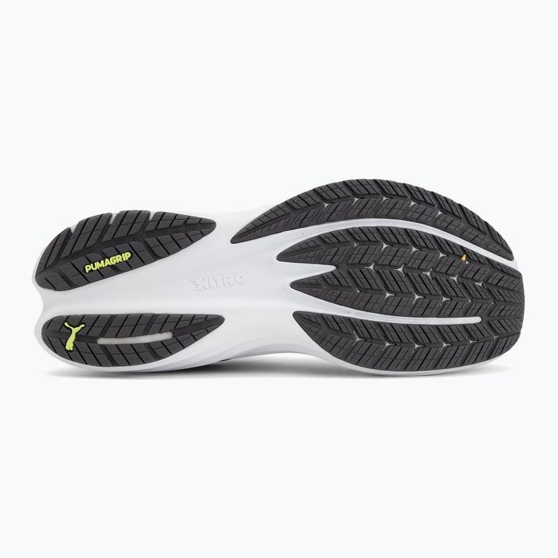 Herren-Laufschuhe Puma Velocity Nitro 5 moody gray/sunny lime 4