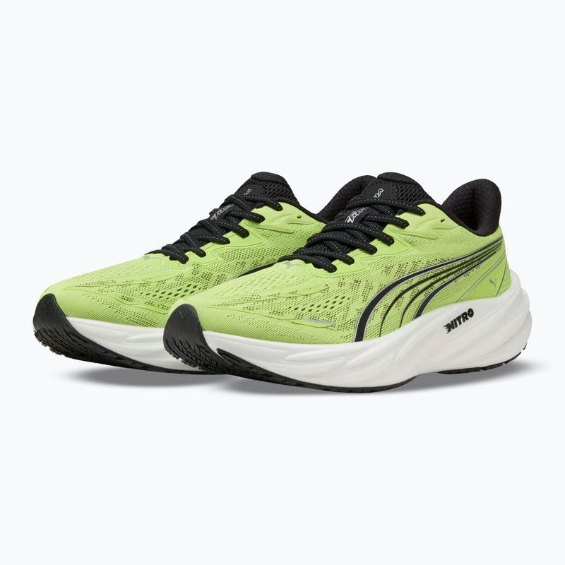 Herren-Laufschuhe Puma Velocity Nitro 5 sunny lime/moody gray 4