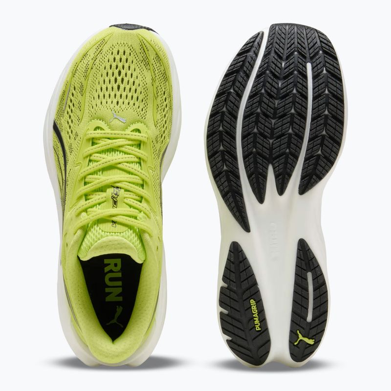 Laufschuhe für Damen Puma Velocity Nitro 5 sunny lime/puma black 5