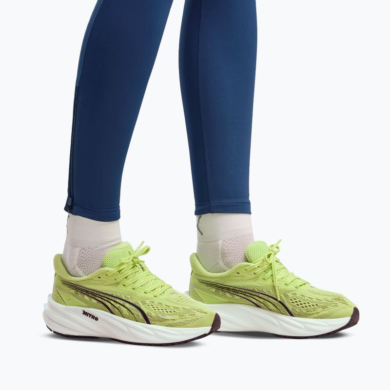 Laufschuhe für Damen Puma Velocity Nitro 5 sunny lime/puma black 7