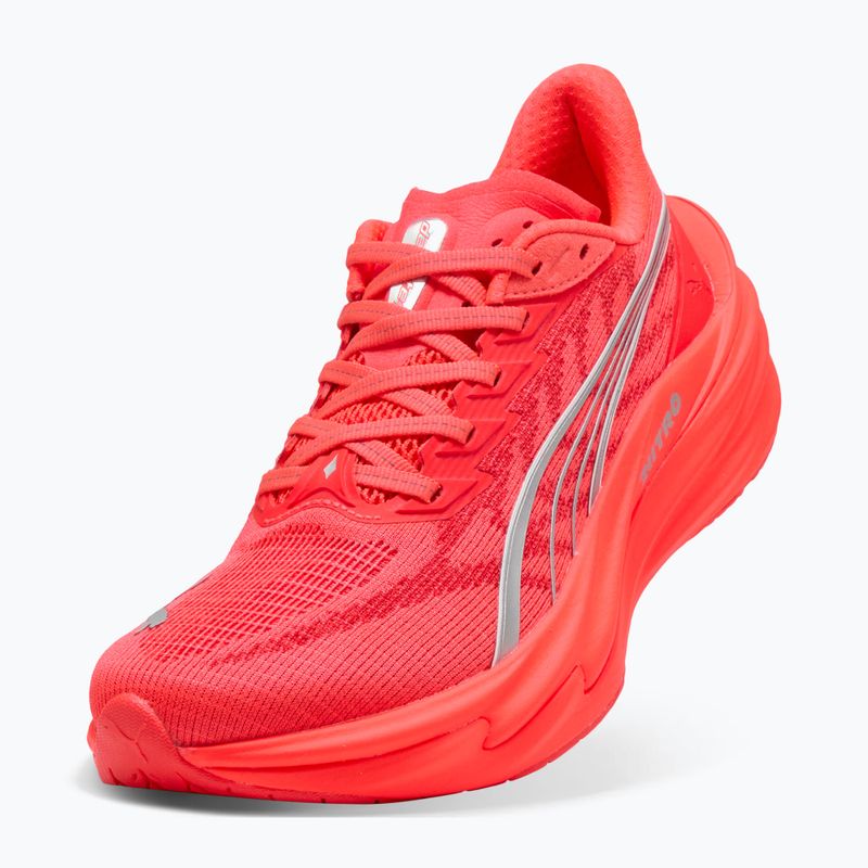 Laufschuhe für Damen PUMA Deviate Nitro 4 ultra red/puma silver 5