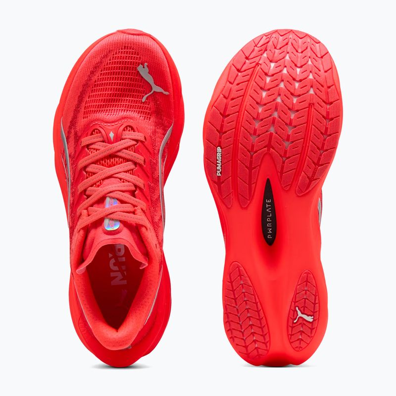 Laufschuhe für Damen PUMA Deviate Nitro 4 ultra red/puma silver 6