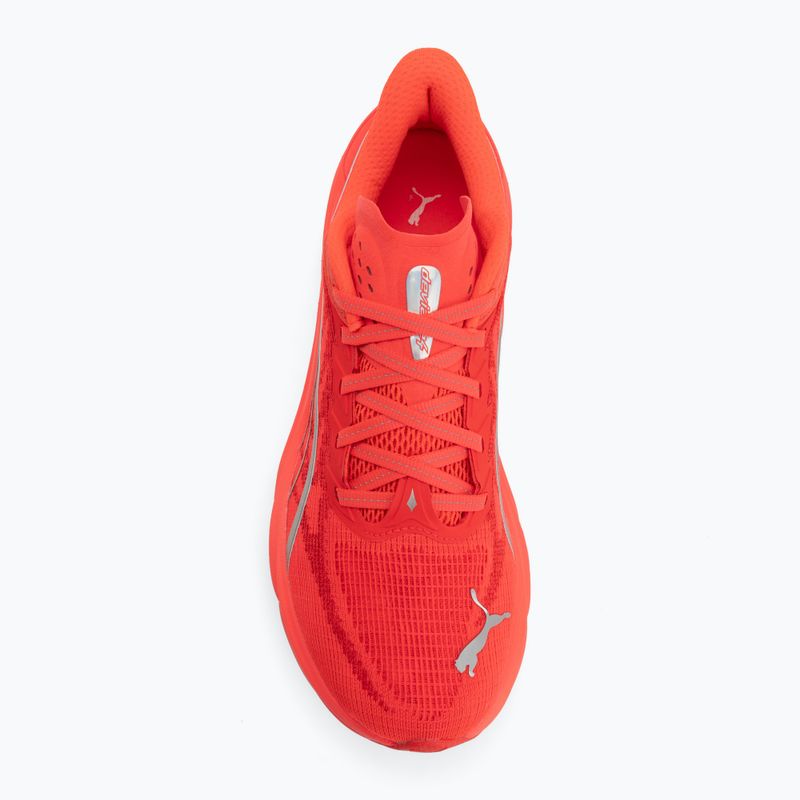 Laufschuhe für Damen PUMA Deviate Nitro 4 ultra red/puma silver 5
