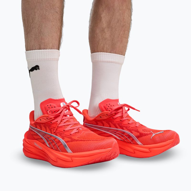 Herren-Laufschuhe PUMA Deviate Nitro 4 ultra red/puma silver 7