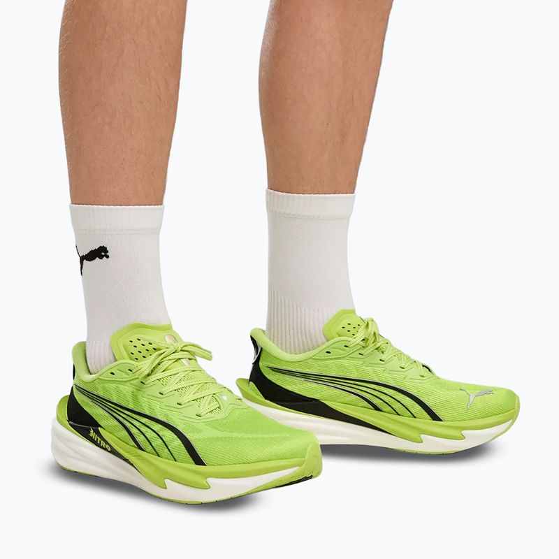 Herren-Laufschuhe PUMA Deviate Nitro 4 sunny lime/puma black 6