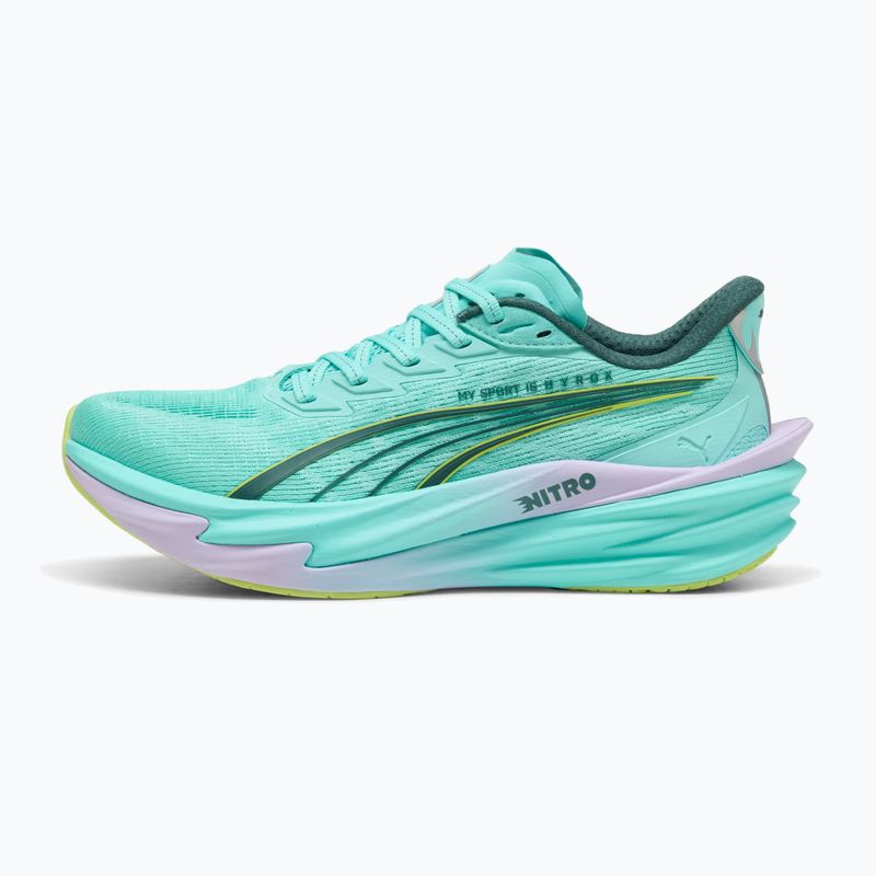 Damen Trainingsschuhe PUMA x HYROX Deviate Nitro 4 intense mint/light lavender 8
