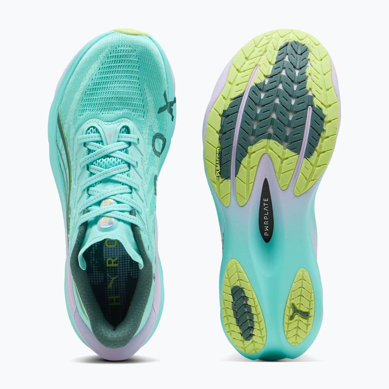Damen Trainingsschuhe PUMA Deviate Nitro 4 X Hyrox intense mint/light lavender 5
