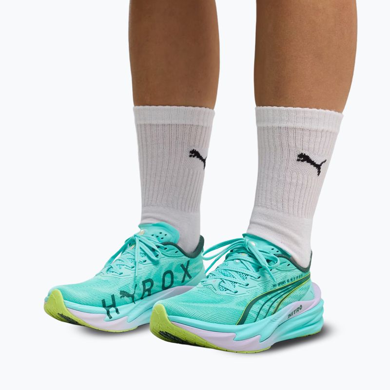 Damen Trainingsschuhe PUMA Deviate Nitro 4 X Hyrox intense mint/light lavender 7