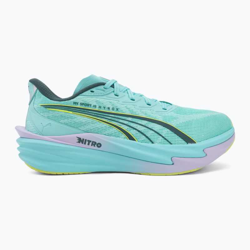 Trainingsschuhe PUMA Deviate Nitro 4 X Hyrox intense mint/light lavender 2