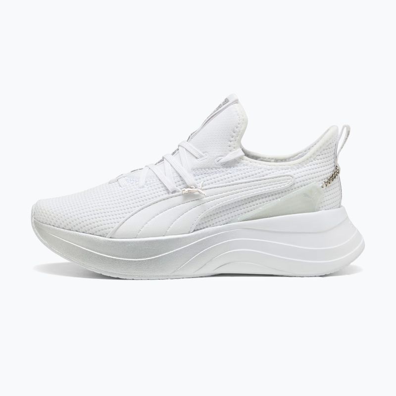 Damen-Schuhe PUMA Softride Sabrina Polished Chrome puma white/silver mist/puma silver