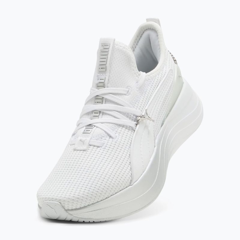 Damen-Schuhe PUMA Softride Sabrina Polished Chrome puma white/silver mist/puma silver 4