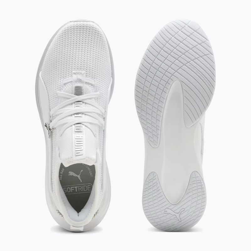 Damen-Schuhe PUMA Softride Sabrina Polished Chrome puma white/silver mist/puma silver 5