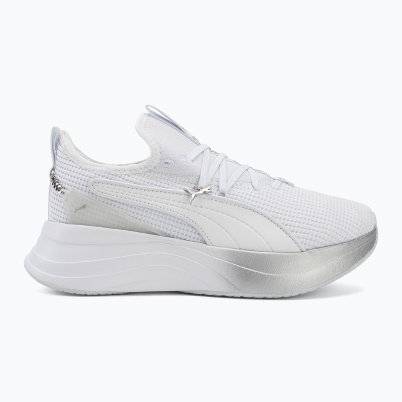 Damen-Schuhe PUMA Softride Sabrina Polished Chrome puma white/silver mist/puma silver 2
