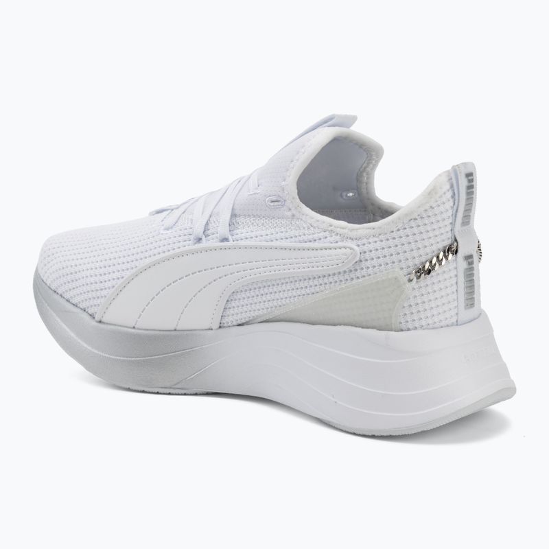 Damen-Schuhe PUMA Softride Sabrina Polished Chrome puma white/silver mist/puma silver 3