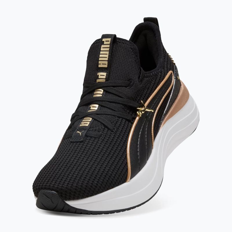 Damen-Schuhe PUMA Softride Sabrina Polished Chrome puma black/puma white/puma gold 4