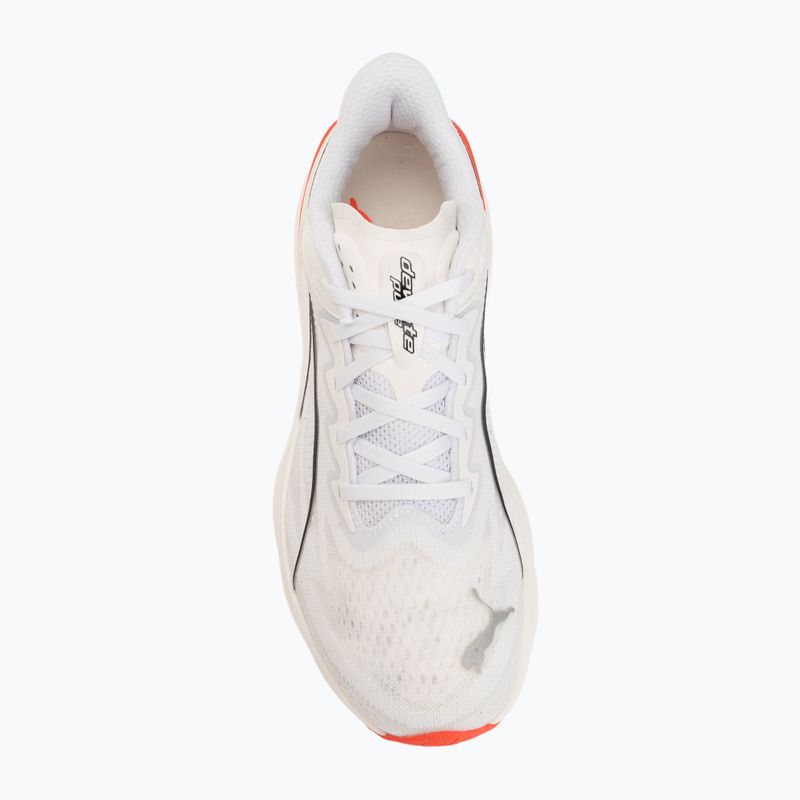 Laufschuhe für Damen Puma Deviate Pure Nitro puma white/ultra red 5