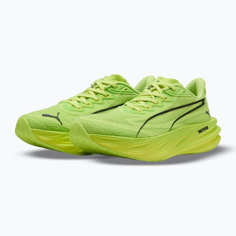 Laufschuhe für Damen Puma Deviate Pure Nitro sunny lime 4