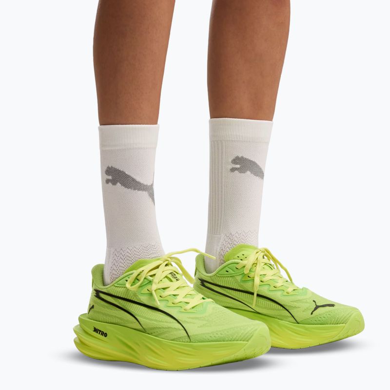 Laufschuhe für Damen Puma Deviate Pure Nitro sunny lime 7