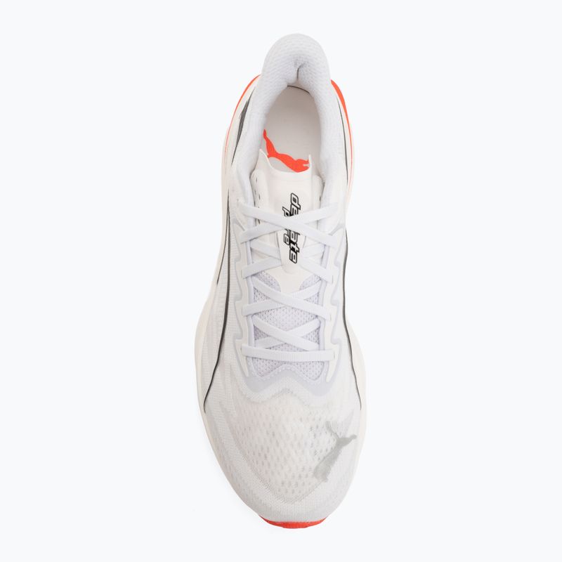 Herren-Laufschuhe Puma Deviate Pure Nitro puma white/ultra red 5