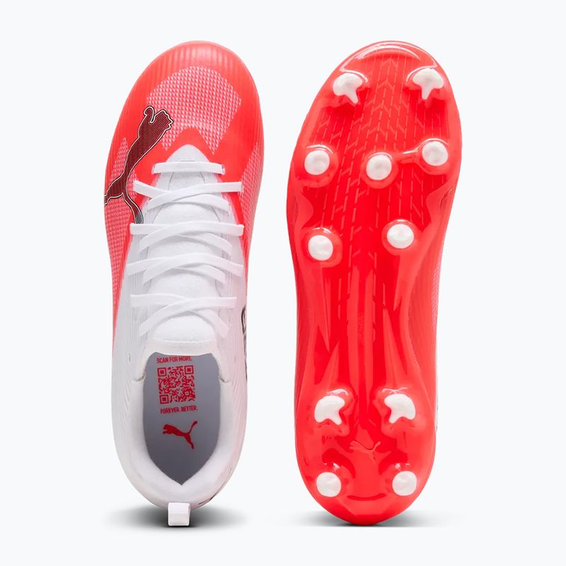 Kinder-Fußballschuhe PUMA Ultra 7 Match FG/AG Jr ultra red/puma black/puma white 5