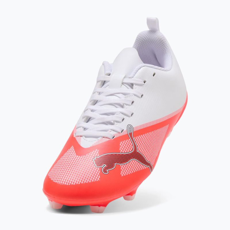 Kinder-Fußballschuhe Puma Ultra 7 Play FG/AG Jr Ultra Red/Puma Black/Puma White 4