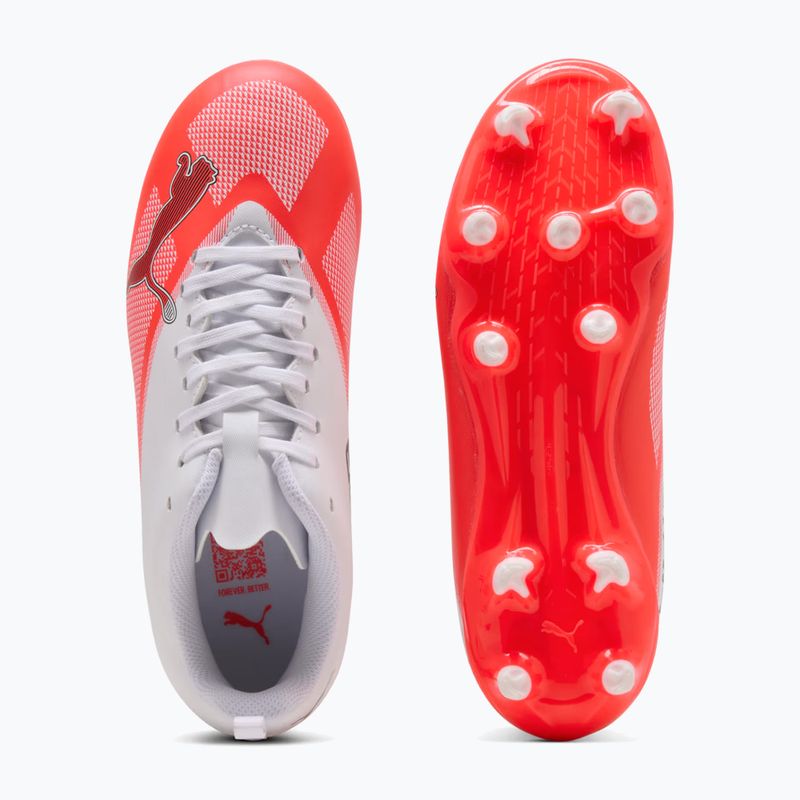 Kinder-Fußballschuhe Puma Ultra 7 Play FG/AG Jr Ultra Red/Puma Black/Puma White 5
