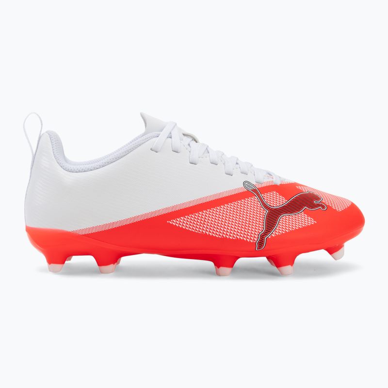 Kinder-Fußballschuhe Puma Ultra 7 Play FG/AG Jr Ultra Red/Puma Black/Puma White 2