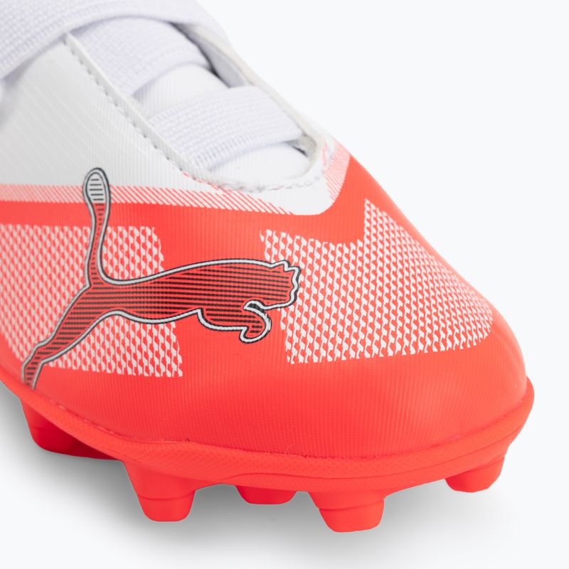 Kinder-Fußballschuhe PUMA Ultra 7 Play V FG/AG RB Jr ultra red/puma black/puma white 7