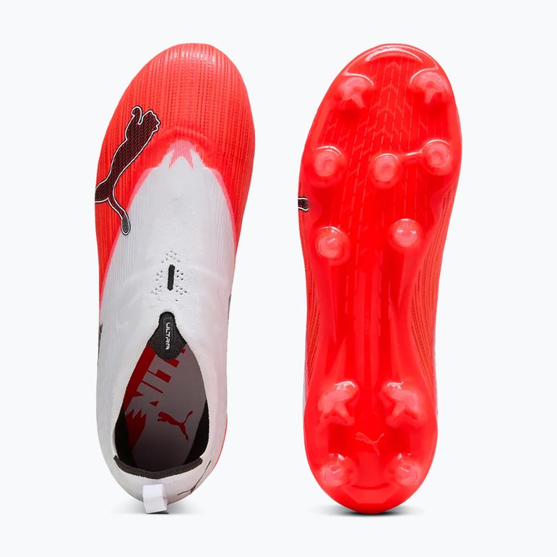Kinder-Fußballschuhe PUMA Ultra Nitro 7 Ultimate LL FG/AG Jr ultra red/puma black/puma white 3