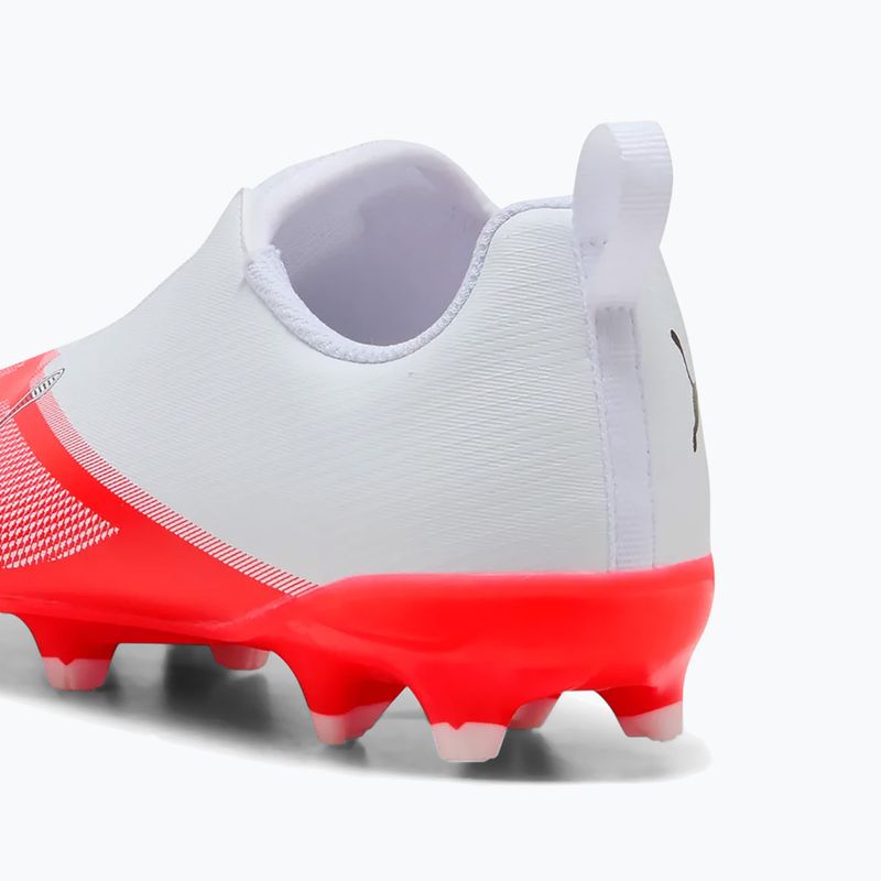 Kinder-Fußballschuhe Puma Ultra 7 Play LL FG/AG Jr Ultra Red/Puma Black/Puma White 6