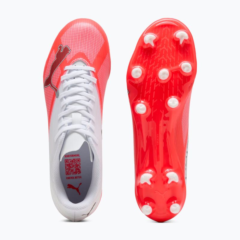 Fußballschuhe PUMA Ultra 7 Play FG/AG ultra red/puma black/puma white 5